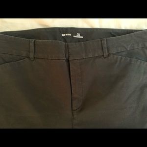 Black Old Navy High Rise Pixie Pants